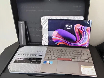 Ordinateur portable ASUS Zenbook 14X OLED Space Edition UX5401ZAS-KN 16 Go 1 To - Photo 1/4