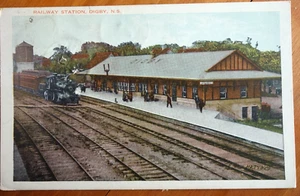 Bahnhof, Digby, Nova Scotia KANADA Postkarte - Bild 1 von 2