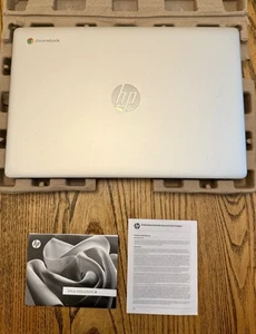 HP Chromebook 15.6” HD Laptop, Intel Processor N200, 8GB RAM 64GB eMMC, ChromeOS - Picture 1 of 7