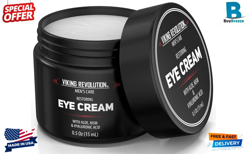 Crema Anti Ojeras Oscuras para Hombres – Natural y Efectiva contra Hinchazón Foto 1 de 4