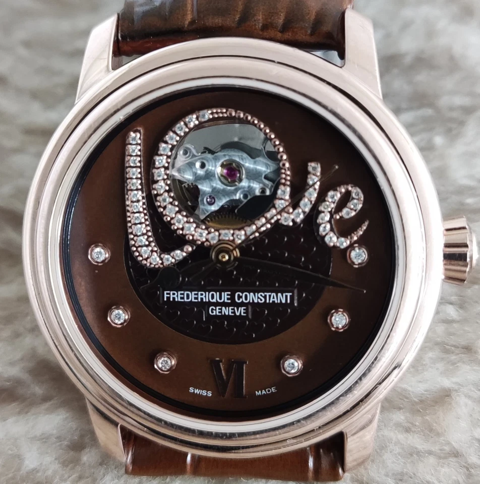 FREDERIQUE CONSTANT DIAMONDS LOVE Heartbeat FC303/310X2P4/5/6 35mm Midsize Watch - Image 1 of 4