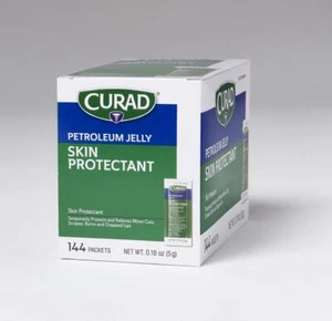 Curad Petroleum Jelly Skin Protectant - 144 Packets CUR005345 - Picture 1 of 1