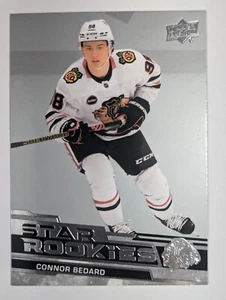 2023-24 Upper Deck Star Rookies Box Set #1 Connor Bedard Tarjeta de Novato RC QTY - Imagen 1 de 2