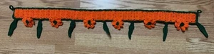 bandhanwar ghirlanda all'uncinetto porta bunting toran filato banner foglia di mango calendula US - Foto 1 di 5