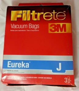 New FILTRETE Vacuum Bags 3M EUREKA J Micro Allegen 67720 Series 2270 2900-2920 - Picture 1 of 5