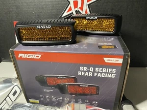 Rigid Industries SRQ Rear Facing Amber Led Pods - Picture 1 of 8