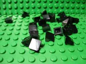 ** LOTTO 25 CT ** LEGO NUOVO nero 1 x 1 pendenza "formaggio" pezzi (A-24) - Foto 1 di 1