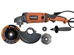 (BROKEN, FOR PARTS) RIDGID R10202 7" Twist Handle Corded Angle Grinder - Bild 1 von 2