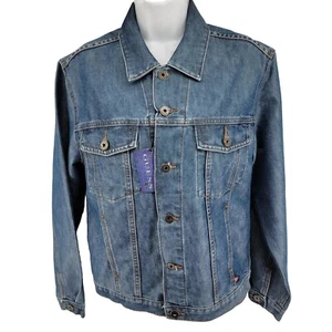 Guess Jean Jacket Size 16-18 Youth XL Blue - Picture 1 of 11