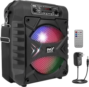 Speaker Bluetooth Portatile, Ricaricabile Da 300W Con Subwoofer Da 20,32 Cm, AUX - Foto 1 di 12