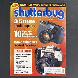 Shutterbug Magazine mai 2000 télémètres font leur retour