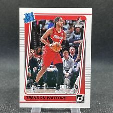 Trendon Watford 2021-22 Panini Chronicles Donruss Rated Rookie Red /149 Portland