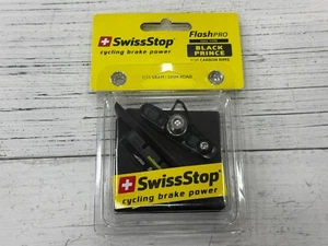 SwissStop Flash Pro Road Brake Pads- Crabon Rim (Black Prince) Fit Sram/Shimano - Picture 1 of 6
