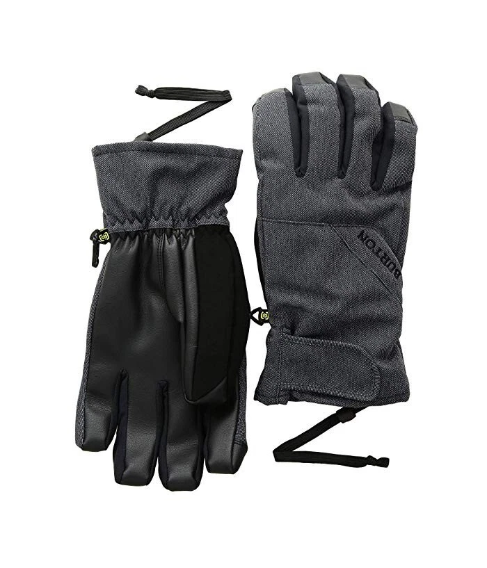 GUANTES BURTON DryRide Denim PROSPECT Aislados Tech Touch Invierno Para Hombres PEQUEÑOS NUEVOS Foto 1 de 4