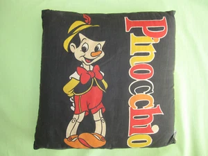 Coussin Pinocchio pillow Oreiller caleffi Vintage 80'S Walt Disney Production - Picture 1 of 6