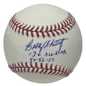 Bobby Shantz Signed Autographed ROMLB Baseball w/ 3x All Star 51 52 57 JSA COA - Picture 1 of 2