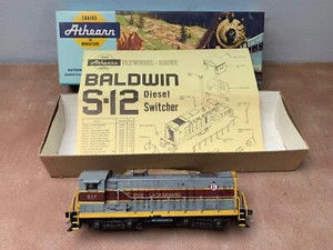 HO Scale Athearn Blue Box Vintage Erie Lackawanna Baldwin S-12 Diesel Switcher - Picture 1 of 8