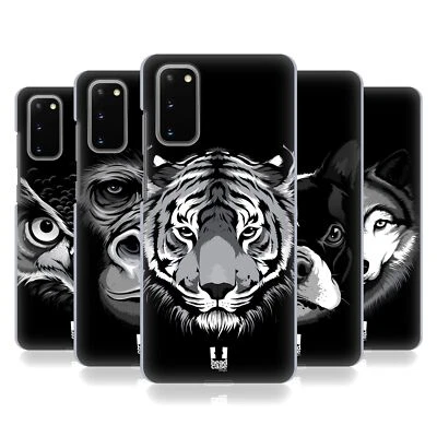 FUNDA TRASERA RÍGIDA HEAD CASE DESIGNS CARA GRANDE ILUSTRADA 2 PARA TELÉFONOS SAMSUNG 1 Foto 1 de 4