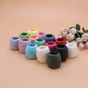 15pcs Wrapping Ribbon Green Ribbon Festival Ribbon Paper Rope - Zdjęcie 1 z 11