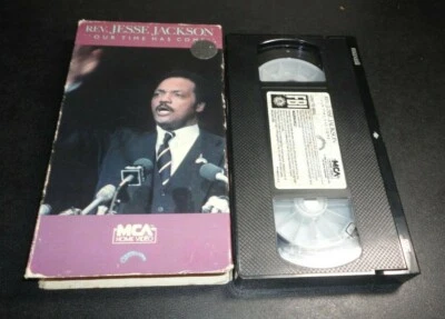 Jesse Jackson : Our Time Has Come (VHS, 1984) MCA Rare - Democratic Convention - Image 1 of 4