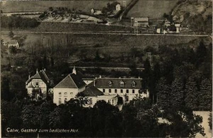 CPA AK Calw Gasthof zum badischen Hof GERMANY (932411) - Bild 1 von 2