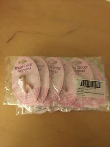 12 Enamel Pink Ribbon Breast Cancer Awareness Tax Pins 18kt Gold AustrianCrystal