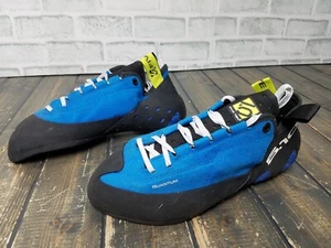Five Ten 5.10 Quantum Shoes Mens 12 Blue Black Rock Climbing Bouldering Men's - Picture 1 of 8
