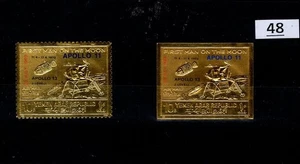 / YEMEN 1970 - MNH - PERF+IMPERF - SPACE - APOLLO 13 - OVERPRINT - Picture 1 of 1