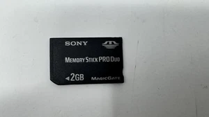 Sony 2Gb Memory Stick Pro Duo Magic Gate MSX-M2GS Memory card Genuine - Picture 1 of 5