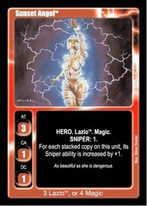 Sunset Angel - Premiere Edition - Rifts CCG - Imagen 1 de 6