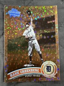 2011 TOPPS SERIES 1 SP LEGENDS COGNAC DIAMOND #150 HANK GREENBERG TIGERS - Picture 1 of 3