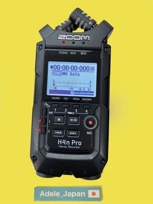 【Unused】ZOOM H4n Pro Handy Recorder 4-Track Field Audio Recorder Tested Japan - Image 1 of 4