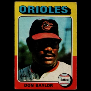 DON BAYLOR 1975 Topps #382 Baltimore Orioles Vintage - Picture 1 of 2