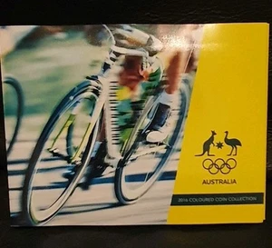 2016 Australia Olympic Coloured Coin Set - Picture 1 of 3