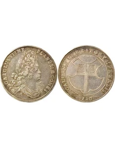 Belgique Flandre, Charles VI - Jeton Argent, Territoire d'Ypres - 1720 - Imagen 1 de 3