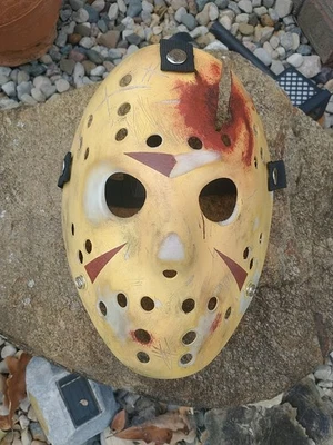 Jason Part 4 Handmade Hockey Mask!! - Image 1 of 4