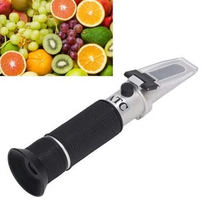 0‑32% Brix Meter Tester Refractometer Portable Handheld ATC Sugar Refractome GAW - Picture 1 of 12