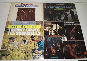 4 LP LOT 60s Rock Tommy James Rascals Gary Puckett Lovin' Spoonful Mono Tested - Picture 1 of 9