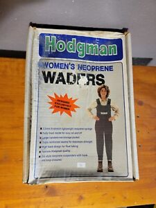 Hodgman Women's Fishing Wadders Size large  Adjustable Straps 53443-L Neoprene