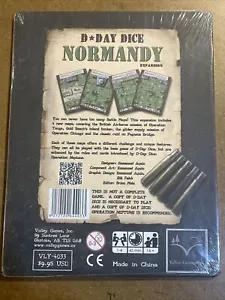 D Day Dice Normandy Expansion Board Game Valley Games EZ954 New Sealed - Picture 1 of 2