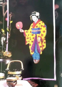 Cross Stitch Pattern GEISHA GIRL Spirit of the Orient Design Kathleen Kennebeck - Picture 1 of 6