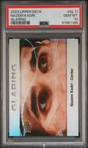 Upper Deck 2023 Nazem Kadri Glaring Psa 10 Pop 3 - Foto 1 di 5
