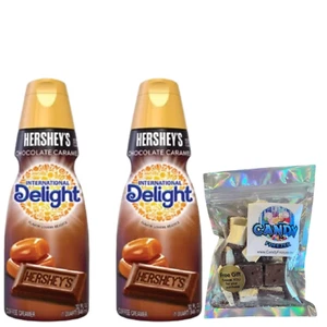 Int'l Delight Chocolate Caramel Coffee Creamer 32oz 2 packs - Candy - Picture 1 of 1