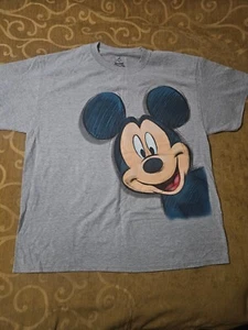 Vintage 90er Disneyland Resort T-Shirt Gr. XL Mickey Mouse Cartoon Disney grau - Bild 1 von 7