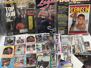 David Robinson Card Magazine Collection 230+ artículos San Antonio Spurs Rookie - Imagen 1 de 12
