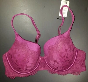 Bras N Things Body Bliss/Luxe Bliss Bra Size 36D dark purple color - Picture 1 of 7