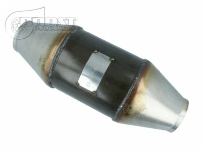 catalizzatore sportivo 100 celle kat metallico acciaio universale tuning scarico - Immagine 1 di 3