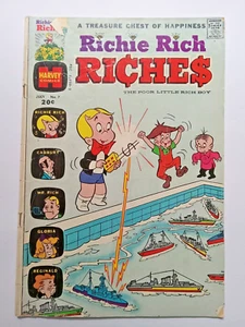 Harvey Comics Richie Rich Riches #7 en muy buena condición - Imagen 1 de 3