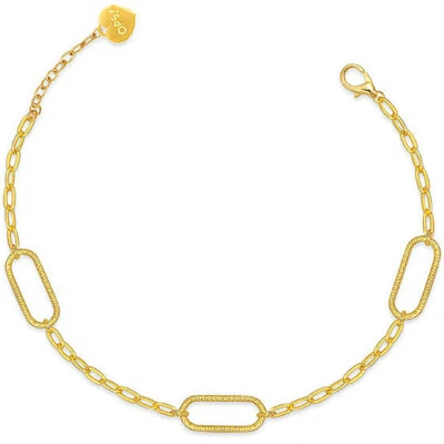 Armband Damen Vergoldet 24 K Mit Kette Ops Objekte OPS-LUX210BR - Bild 1 von 4