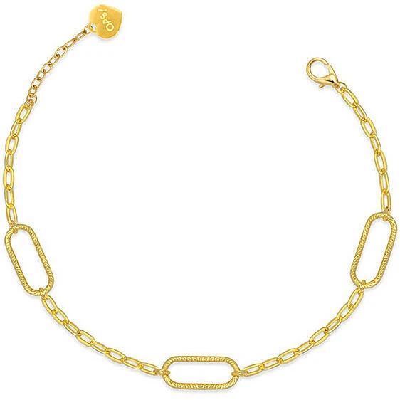 Armband Damen Vergoldet 24 K Mit Kette Ops Objekte OPS-LUX210BR - Bild 1 von 4